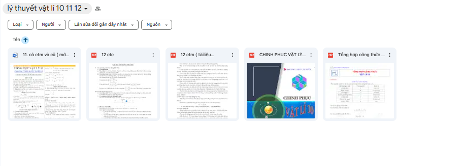 Tổng full lý thuyết môn vật lý lớp 10-11-12