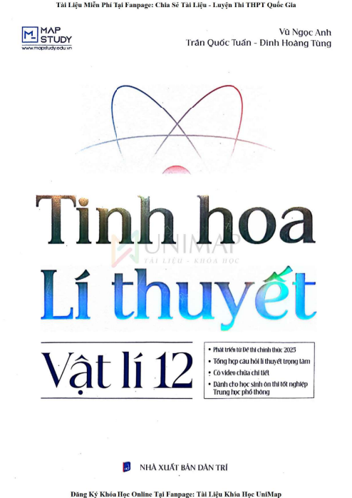 Tinh Hoa Lí Thuyết Vật Lí 12 thầy Vũ Ngọc Anh PDF